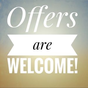 Love the item  but not the price? make an offer!